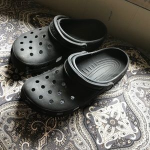 Black Crocs